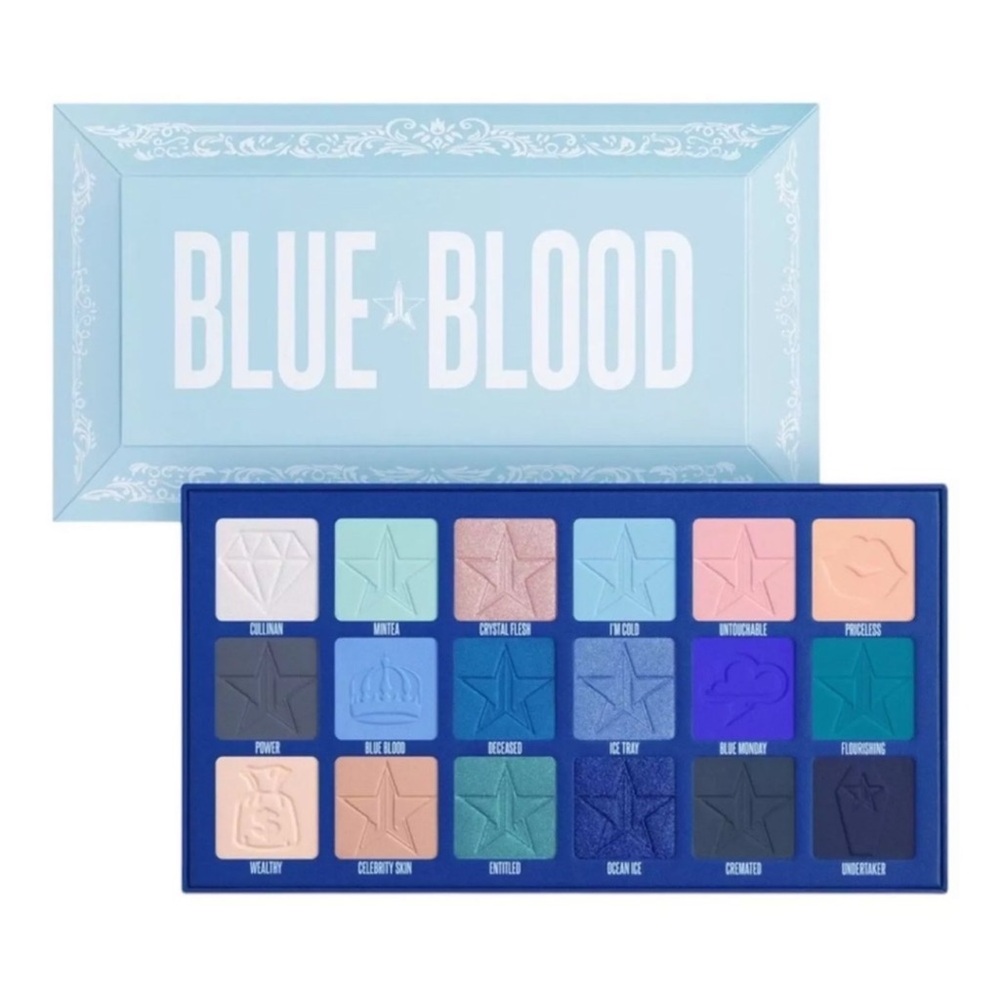 JEFFREE Jeffree Star cosmetics, BLUE BLOOD palette, New in box